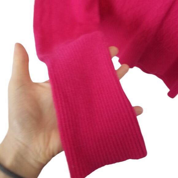 Classiques Entier Womens Cashmere Sweater Luxury Valentines Soft Girl Barbie L - Picture 4 of 8